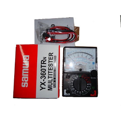 Picture of YX-360TRn Analog Multimeter Plastic Gauge Shell AC DC Volt Ohm Current Testing Mutimeter Electrical Pointer Multitester
