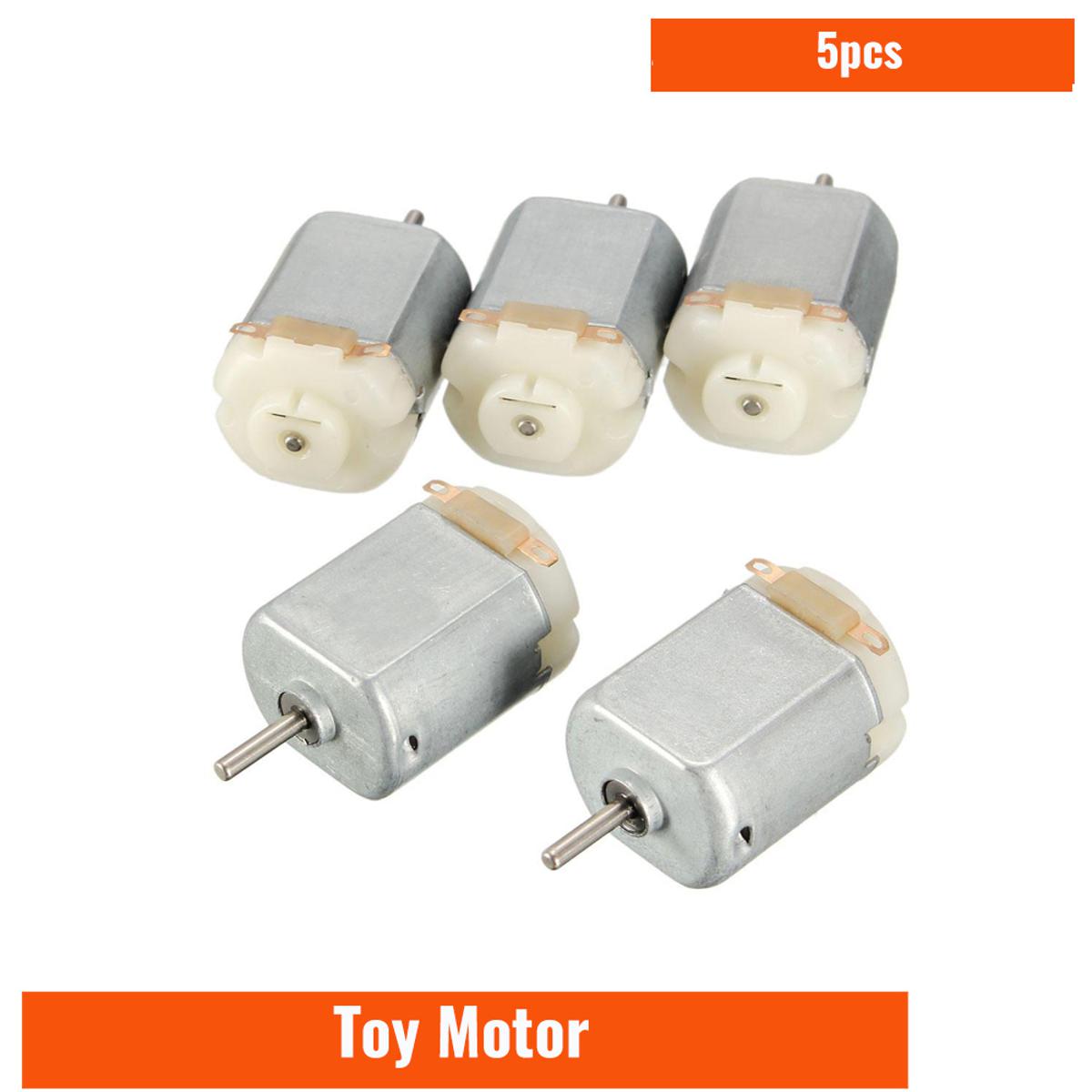 Picture of 5 pcs-High Speedy Small Toy DC Motor  130 3v-6v 0.35-0.4a 8000rpm mini dc motor for micro diy toy hobby smart car 5v motor.