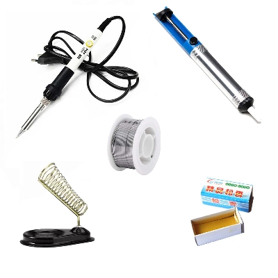 Picture of 60W Soldering Iron Xcy 908 Adjustable Soldering Iron Combo- 5Pcs Set - Soldering Iron