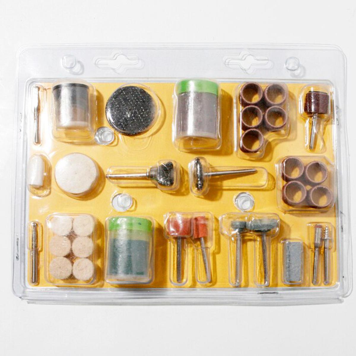 Picture of Rotary Tool Abrasive Disc  Electric Accessory Kit for Wood Metal Carving Cutting Polishing Sanding