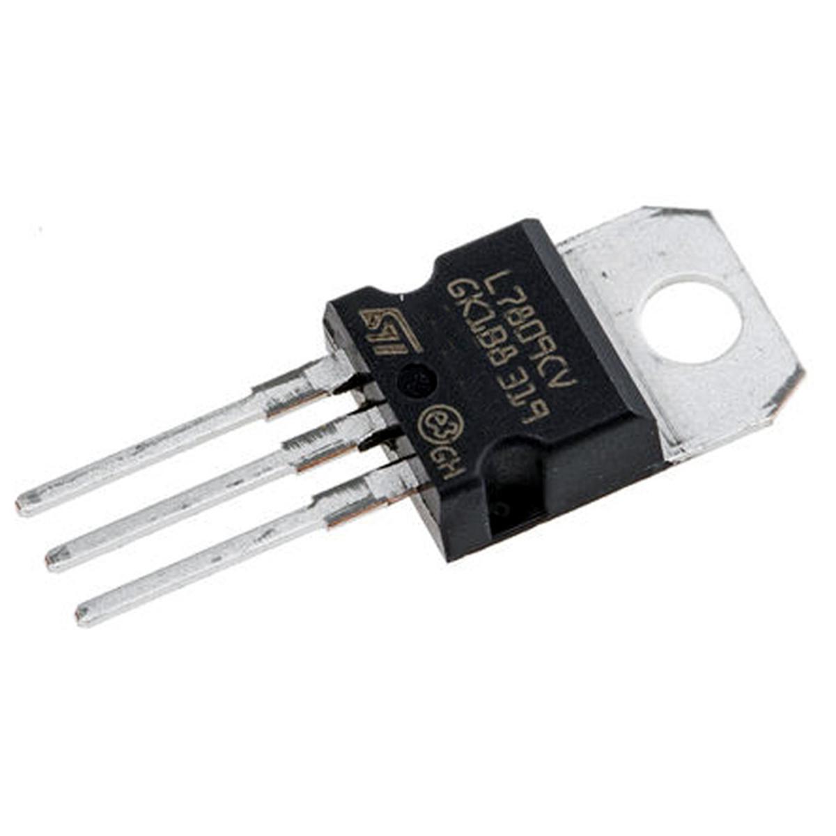 Picture of 7809 Voltage Regulator - 1PCS-CHINESE LM7809 L7809CV L7809 7809 9V 1.5A Voltage Regulator IC 3 Pin TO-220 Package Fixed 9V Positive Voltage Regulator IC Chip Electrical Circuitry & Parts