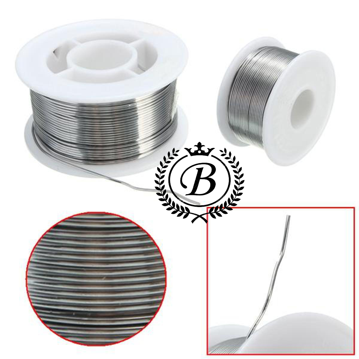 Picture of Soldering Wire Reel 0.8mm Rosin Core Flux Solder Wire Reel
