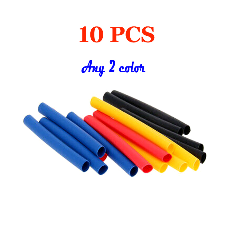 Picture of 10PCS Heat Shrink Tubing Wire Wrap Cable Sleeve Assortment 2:1 Electric Insulation Tube Kit