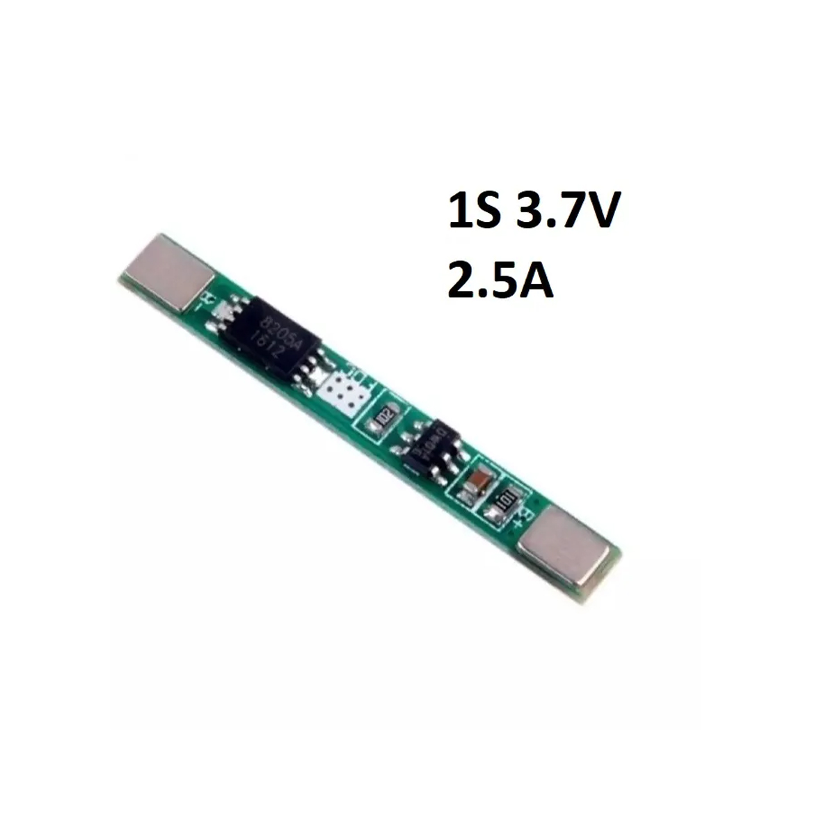 Picture of 1S 3.7V 2.5A Lithium Battery Protection Module BMS PCM PCB Polymer Over Charge Discharge Li-ion Protect Board