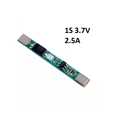 Picture of 1S 3.7V 2.5A Lithium Battery Protection Module BMS PCM PCB Polymer Over Charge Discharge Li-ion Protect Board