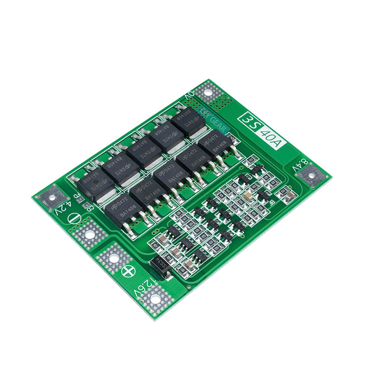Picture of 3S 40A 11.1V 12.6V 18650 Lithium Battery Charger Protection Board PCB BMS for Drill 40A Current Lipo Cell Module Enhance Version