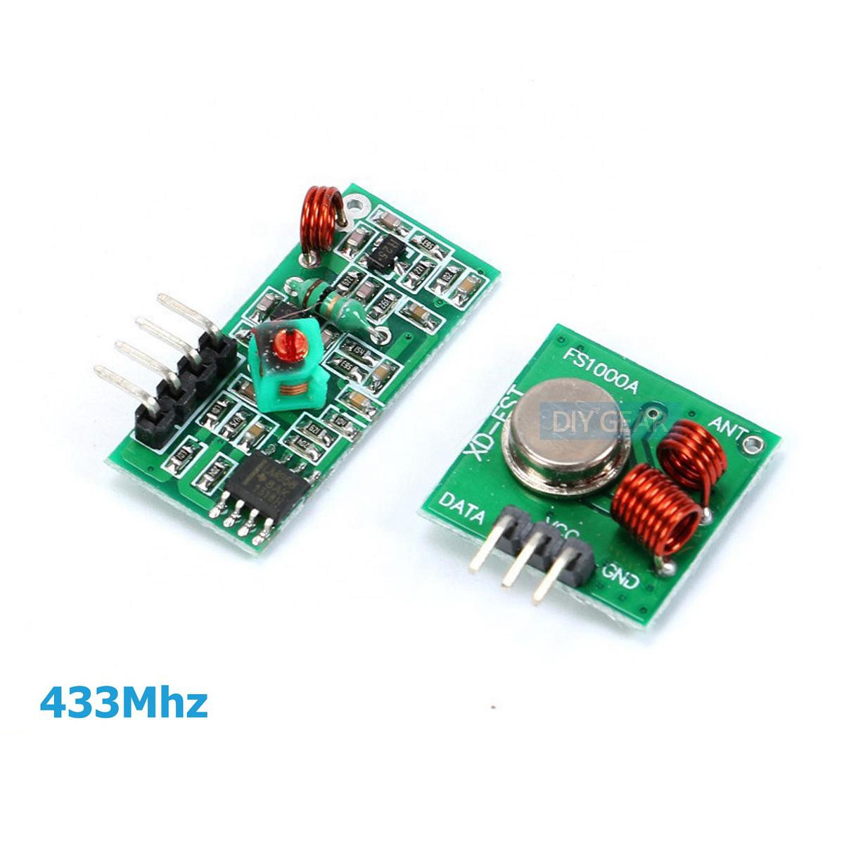 Picture of 433Mhz Rf Decoder Transmitter With Receiver Module Kit For Arduino Arm Mcu Wireless - Solar Panel