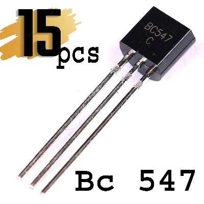 Picture of BC547 (B) Transistor 15PCS  For Electronics