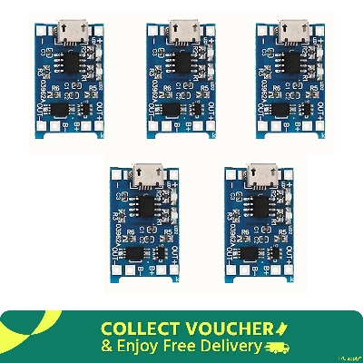 Picture of Tp4056 5Pcs Lot 18650 Lithium Battery Charging Board Module Charger Modules TP 4056 (5pcs)