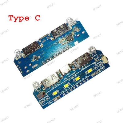 Picture of DIY 5V 1A 18650 Lithium Battery Charger Step Up Protection Board - Efficient Charger Solution for Power Banks DIY Battery Charging