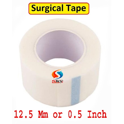 Picture of High Quality - Sergicaal Micropore Tape Width 12.5 Mm or 0.5 Inch Length 9 Meter Tapes Safety Cones & Tape