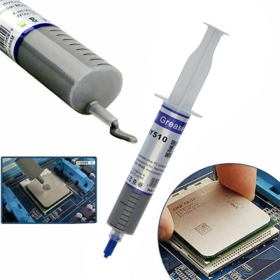 Picture of HY510 HY 510 Silicone Thermal Paste 20ml Thermal Grease Paste Silicone Heatsink Compounds CPU Processor VGA Graphics Card LED IC Metal Based