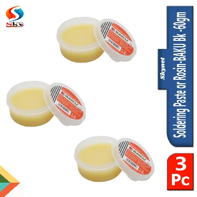 Picture of Soldering Paste or Rosin - BAKU Bk -60gm-3pcs