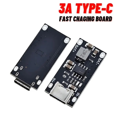 Picture of Lithium Battery 18650 Charging Module 3A Type C Fast Charging Board