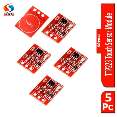 Picture of 5PCS TTP223 Touch Button Switch Capacitive Sensor Module Self-Locking Creek