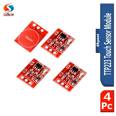 Picture of 4PCS TTP223 Touch Button Switch Capacitive Sensor Module Self-Locking Creek