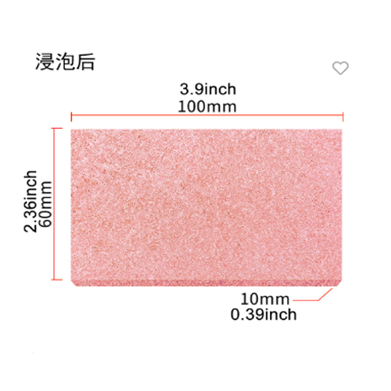 Picture of SPONGE Size 100x60x6mm ESD Tip Cleaning Sponge Soldering Iron Tip Cleaning Sponge For ESD Soldering Stations Tip Cleaner Sponge Foam