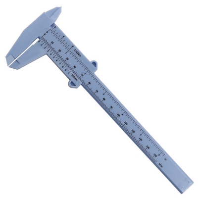 Picture of 0-150mm Plastic Measuring Vernier Caliper Tattoo Caliper Ruler Gauge Plastic Ruler Accurate Measurement Tools Vernier Caliper