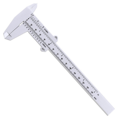 Picture of 0-150mm Plastic Measuring Vernier Caliper Tattoo Caliper Ruler Gauge Plastic Ruler Accurate Measurement Tools Vernier Caliper