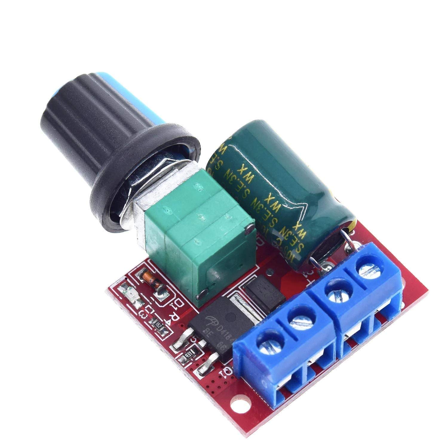 Picture of High quality 5v-28V 12V 5a PWM DC Motor Speed ​​Control Control Controller Volt Regulator LED Dima Equipment Professional