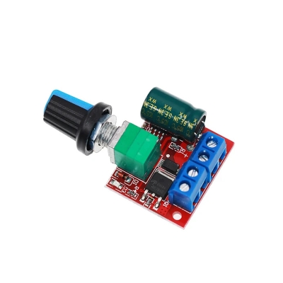 Picture of DC Motor Speed ​​Controller Module Mini DC Motor PWM Speed ​​Controller DC 4.5V-35V 5A 90W Speed ​​Regulator Adjustable Board Switch