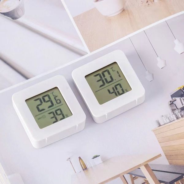 Picture of Digital Thermometer Hygrometer - Portable Mini LCD Temperature Humidity Meter