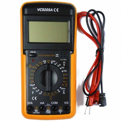 Picture of VC/DT 9205A Digital Multimeter Auto Power Off with Protective Case Data Hold Function High Precision Data Measurements AVO Meter