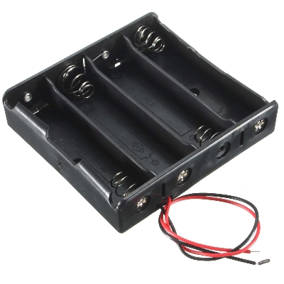 Picture of 3.7V / 4.2V 18650 Battery Holder Case Box 4 cell (1 piece)