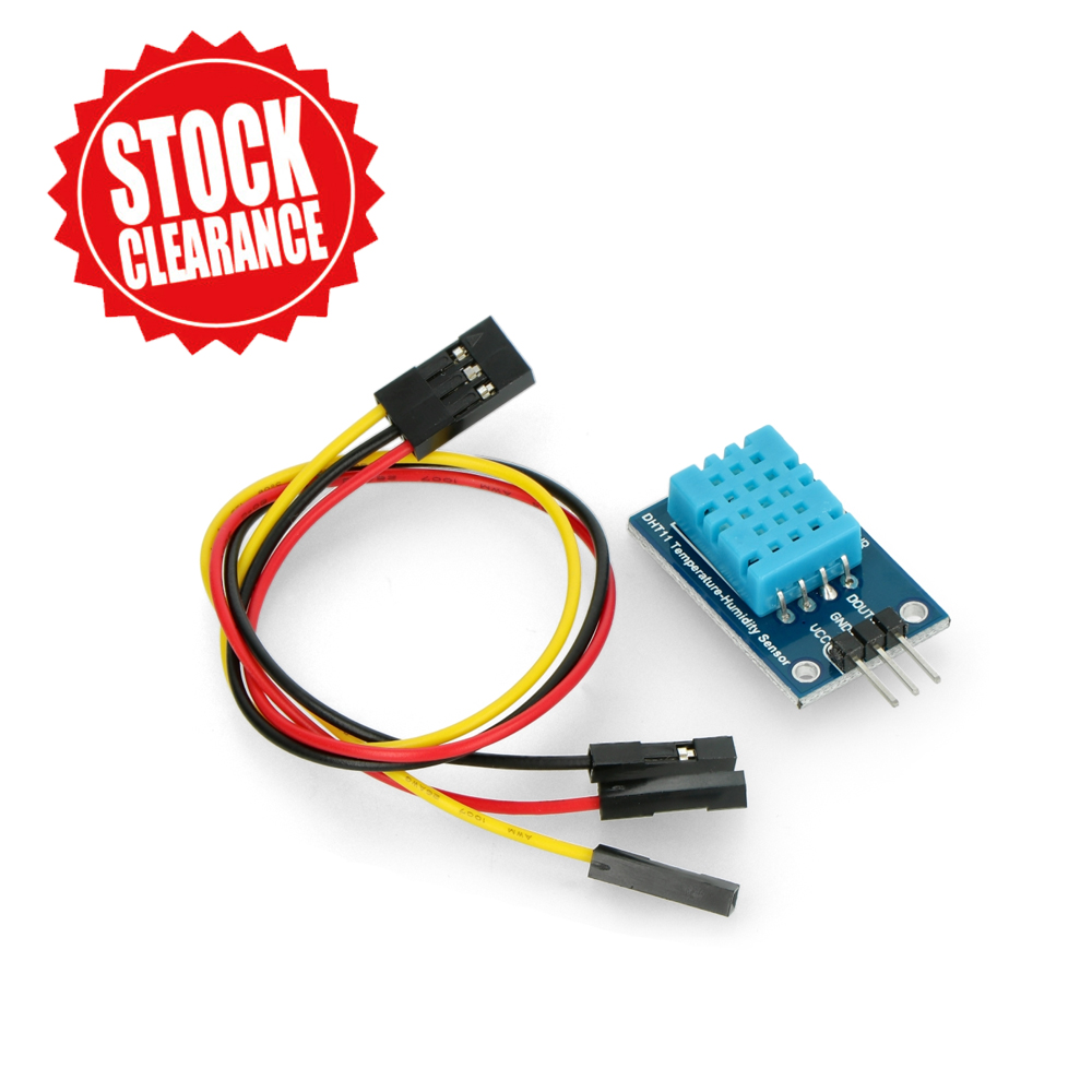Picture of DHT11 Temperature and Relative Humidity Sensor Module ( stock clearance sale)
