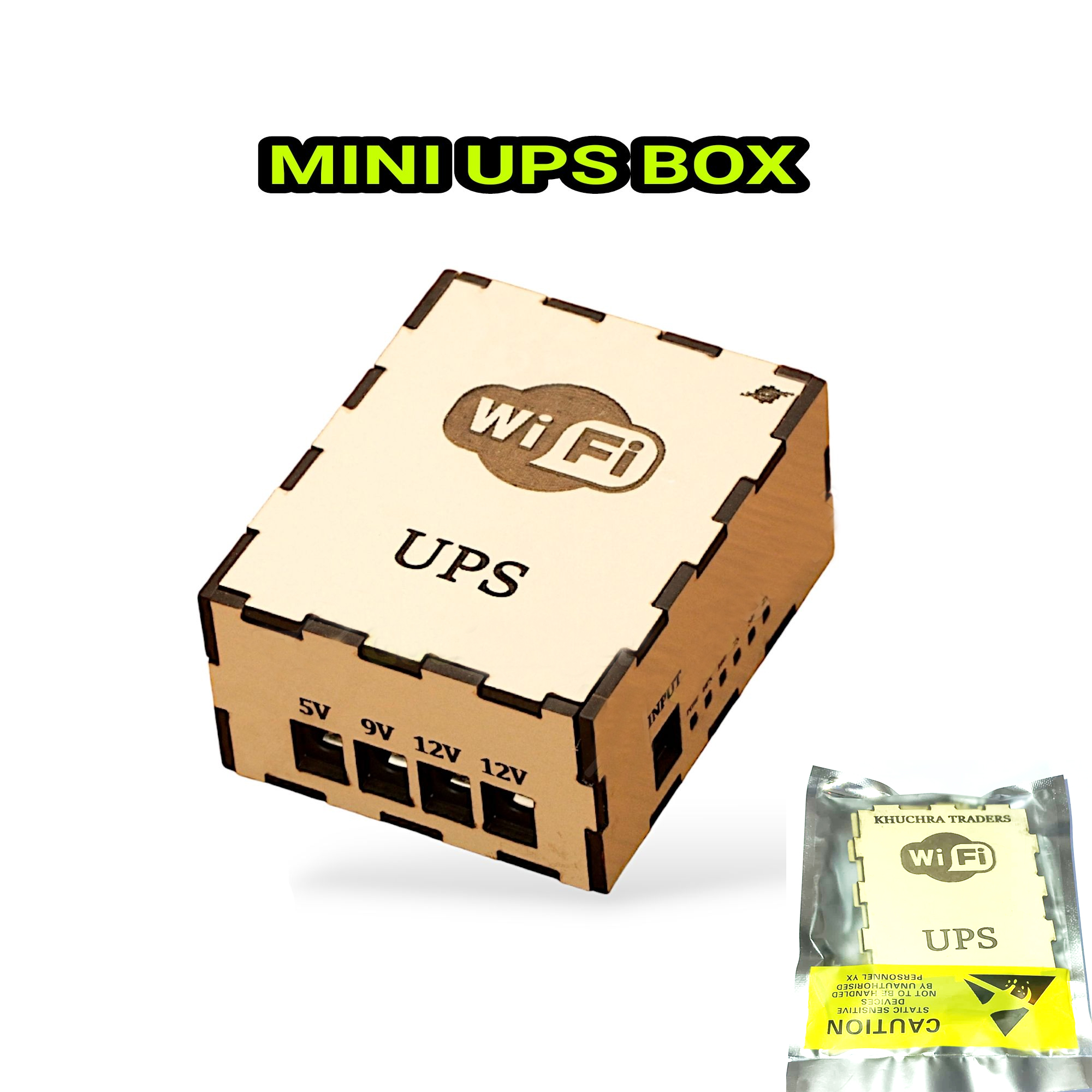 Picture of Box For DIY Router Power Bank- Mini Router UPS Borad Box - Only Box