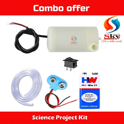 Picture of Compact 2V-6V Submersible Water Pump (120L/H) - Great for Science Kits & DIY Projects!