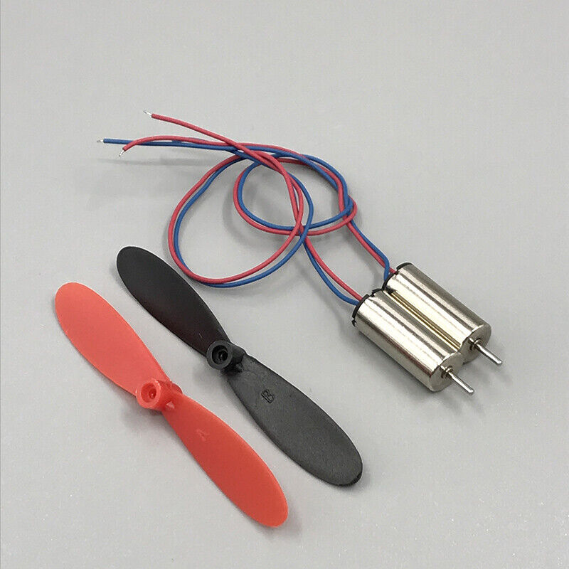 Picture of 51,000 RPM 3.7V DC Motor with Propellers – Perfect for Mini Drones and Toy Cars (2 Motors + 2 Propellers)
