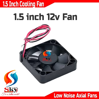 Picture of 1.5 Inch DC 12V Brushless Bearing Lower Noise Level DC Axial Cooling Fan.