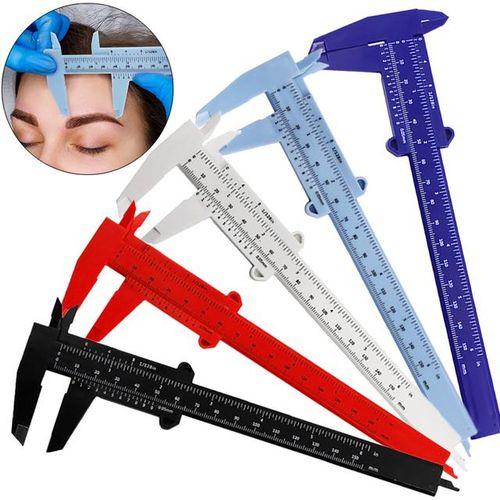 Picture of 0-150mm Plastic Slide Caliper, Double Scale Vernier Caliper-1pcs