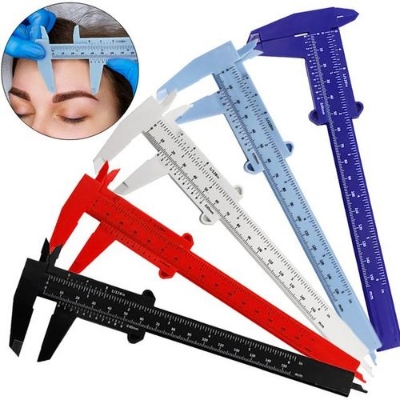 Picture of 0-150mm Plastic Slide Caliper, Double Scale Vernier Caliper-1pcs