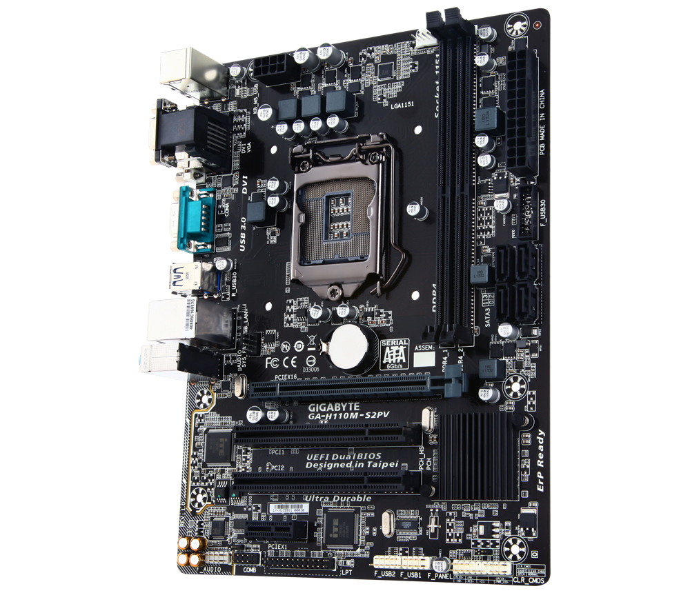 Picture of Gigabyte GA-H110M DDR4 6th 7th Gen Motherboard