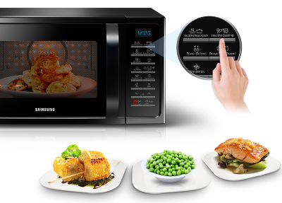 Picture of Samsung 28L Convection Microwave Oven MC28H5023AK/D2 With Official Warranty