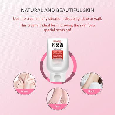 Picture of BIOAQUA Pearl Delicate Silky Body Cream  Feet Women Skin Care Natual Rejuvenates Nutrition Concealer 180g
