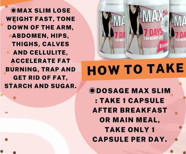 Picture of Max Slim Diet Slimming Capsules-30pcs