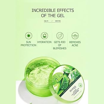 Picture of Bioaqua Smoothing And Moisture Aloe Vera Gel - 300gm