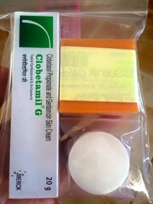 Picture of Clobetamil G Skin Soap and Cream Set