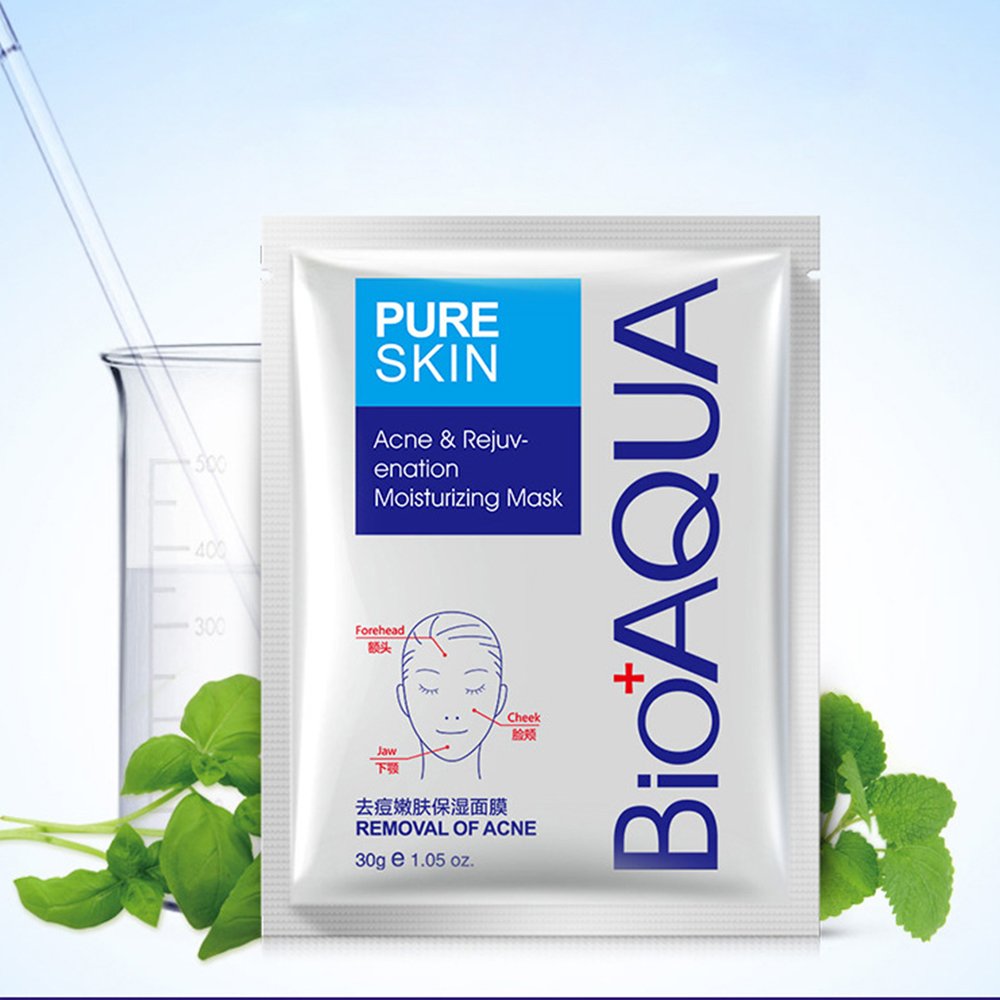 Picture of BIOAQUA Pure Skin Acne Rejuvenation Face Mask - 30gm