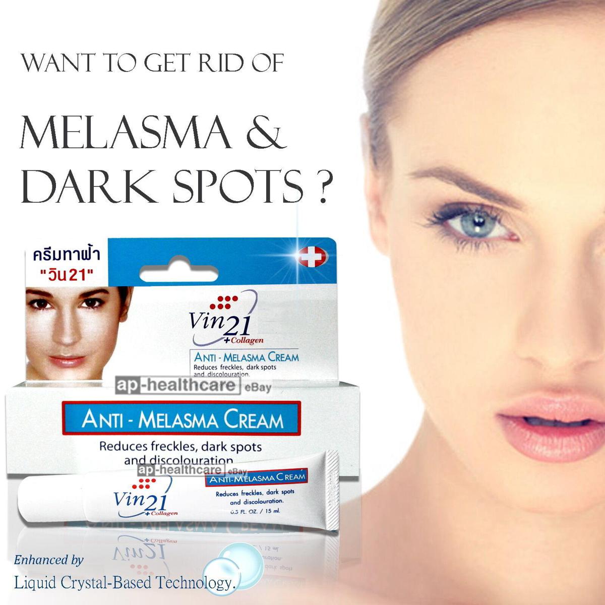 Picture of VINCERE ANTI-MELASMA CREAM - Help to fade freckles dark spots discoloration -15ml