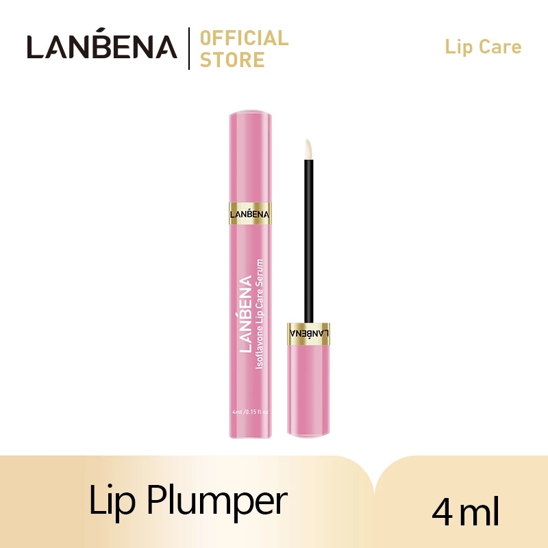 Picture of LANBENA Lip Plumper Serum Lip Care Lip Gloss Mask Repairing Moisturizing Increase Lip Elasticity-4ml