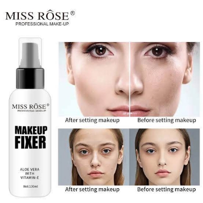 Picture of MISS ROSE 100ml Makeup Setting Spray Matte Setting Spray Oil-control Natural Long-lasting Make Up Fix Foundation Spray
