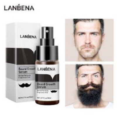 Picture of LANBENA Beard Growth Essence Fast Powerful Hair Loss Product Beard Oil Growth Serum Oils Hair Growth Treatment Hairs Care