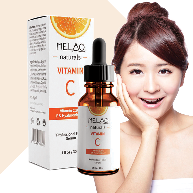 Picture of MELAO Vitamin C Hyaluronic Acid Shrink Pore Face Serum Moisturizing Essence Anti-Aging Anti-Oxidant Dry Skin Care-30ml