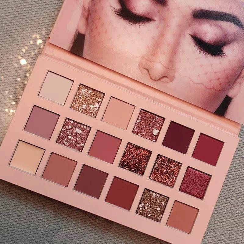 Picture of Makeup Palette Eyeshadow 18 Colors DESERT Palette Matte Eyeshadow Glitter