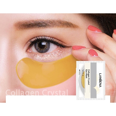 Picture of LANBENA Crystal Collagen Eye Mask Eye Care Dark Circles Remove Skin Care-2pcs