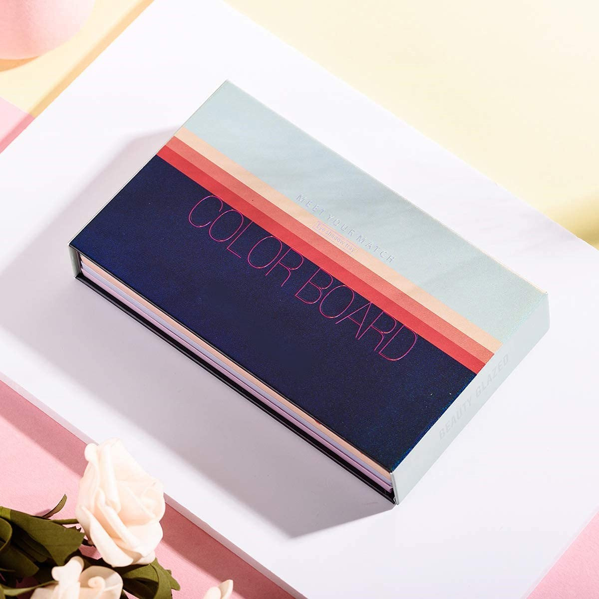 Picture of BEAUTY GLAZED New Color Board Eyeshadow Palette 60 Colors Eyeshadow Pallete Waterproof Makeup Shimmer Eye Shadow